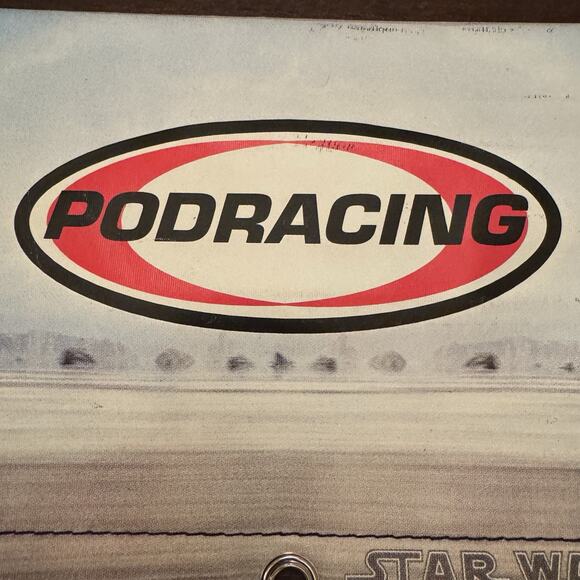 VTG Star Wars Episode 1 Anakin Pencil Pouch School Supply 3 Ring Binder Bag - Picture 7 of 12